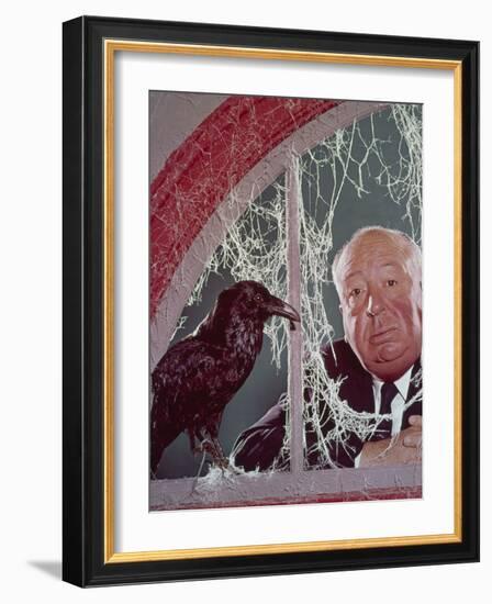 Alfred Hitchcock, The Birds, 1963-null-Framed Photographic Print