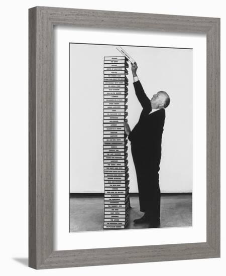 Alfred Hitchcock, Torn Curtain, 1966-null-Framed Photographic Print