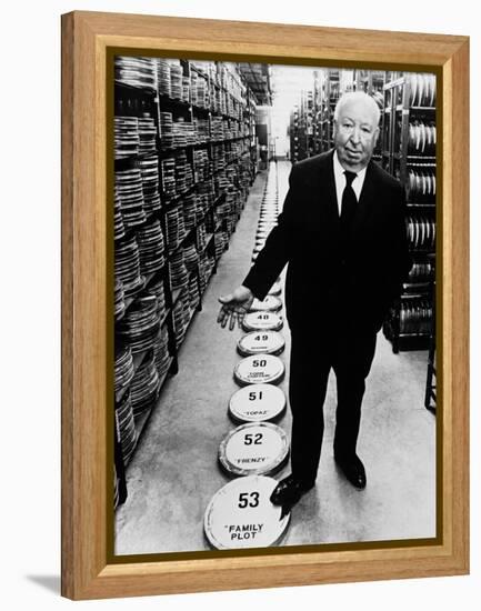 Alfred Hitchcock-null-Framed Premier Image Canvas