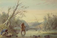 Trapping Beaver, 1858-Alfred Jacob Miller-Giclee Print