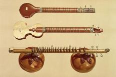 Viola D'Amore, 18th Century, from 'Musical Instruments'-Alfred James Hipkins-Framed Giclee Print