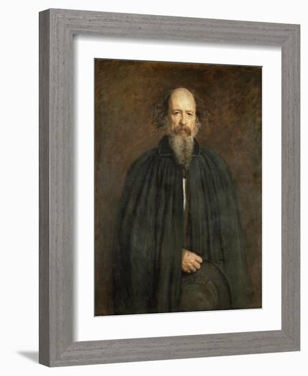 Alfred, Lord Tennyson (1809-92) 1881-John Everett Millais-Framed Giclee Print