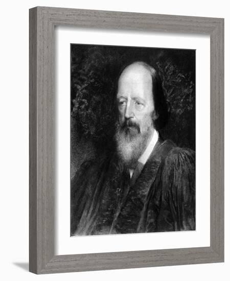 Alfred Lord Tennyson --George Frederick Watts-Framed Giclee Print