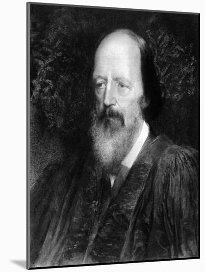 Alfred Lord Tennyson --George Frederick Watts-Mounted Giclee Print