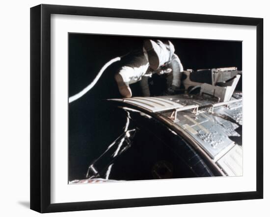 Alfred M. Worden During the Apollo 15 Lunar Mission, 1971-null-Framed Photographic Print