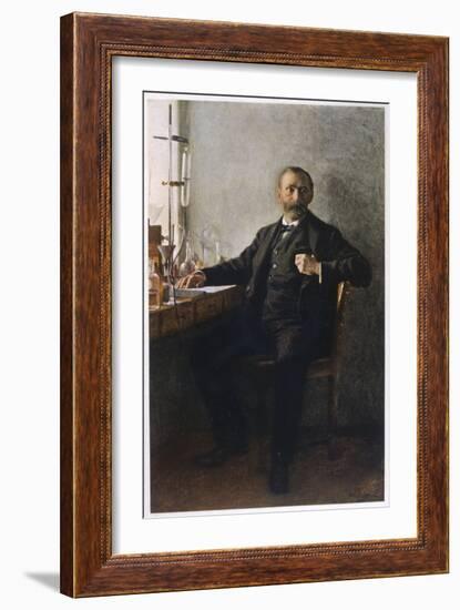 Alfred Nobel Swedish Inventor Manufacturer and Prize-Giver-null-Framed Art Print