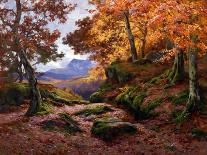 Autumn Gold-Alfred Oliver-Framed Premier Image Canvas