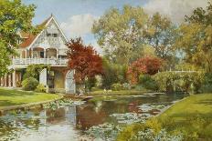 The Boathouse-Alfred Parsons-Giclee Print