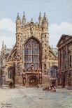 West Front, Bath Abbey-Alfred Robert Quinton-Giclee Print