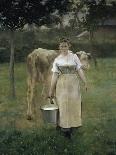 Manda Lametrie, the Farm Maid, 1887-Alfred Roll-Giclee Print