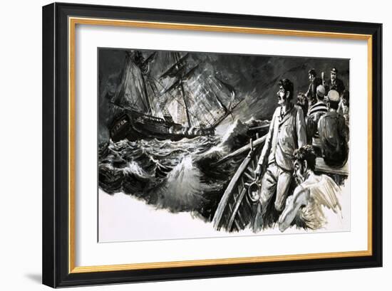 Alfred Russel Wallace, the Naturalist-English School-Framed Giclee Print