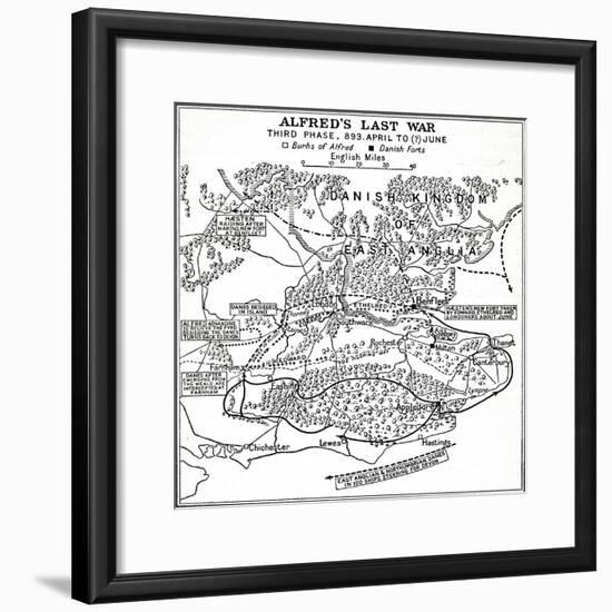'Alfred's Last War - Third Phase, 893. April to (?) June', (1935)-Unknown-Framed Giclee Print