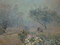 The Garden of Monsieur Hoschedé in Montgeron, 1881-Alfred Sisley-Giclee Print