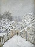La neige à Louveciennes (Yvelines)-Alfred Sisley-Giclee Print