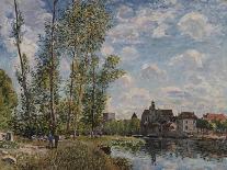 la Seine à Suresnes (Hauts de Seine)-Alfred Sisley-Framed Giclee Print