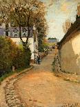 The Watering Place at Marly-Le-Roi, C. 1875-Alfred Sisley-Giclee Print