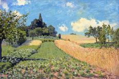 Spring in Moret-sur-Loing; Le printemps a Moret sur Loing, 1891-Alfred Sisley-Giclee Print