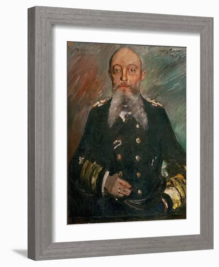 Alfred von Tirpitz. 1917-Lovis Corinth-Framed Giclee Print