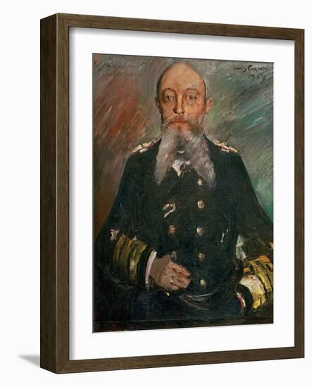 Alfred von Tirpitz. 1917-Lovis Corinth-Framed Giclee Print