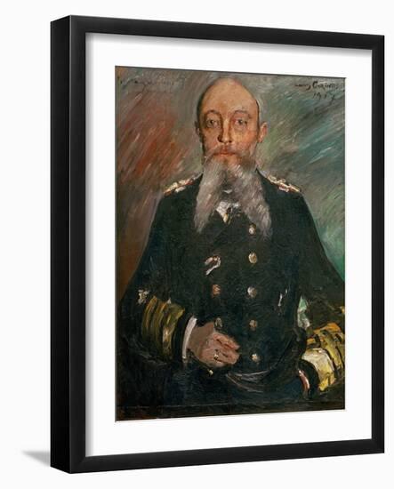 Alfred von Tirpitz. 1917-Lovis Corinth-Framed Giclee Print