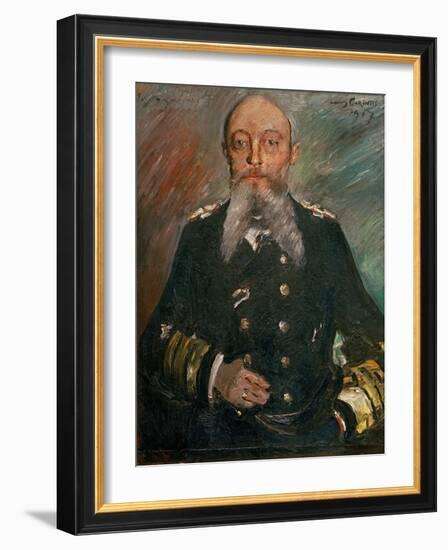 Alfred von Tirpitz. 1917-Lovis Corinth-Framed Giclee Print