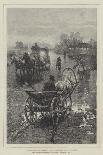 A Polish Road in November-Alfred von Wierusz-Kowalski-Giclee Print
