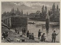 The Contemplative Man's Recreation, Fishing at Teddington Lock-Alfred W. Cooper-Giclee Print