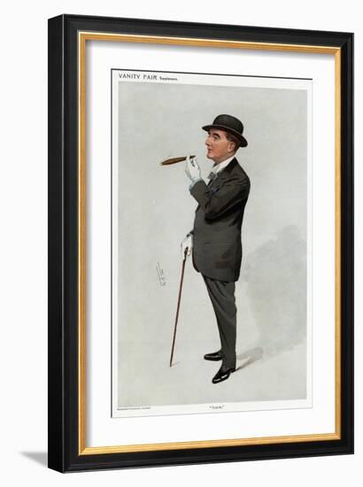 Alfred W. Cox, Vanity Fair-Leslie Ward-Framed Art Print