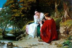 Lucrezia Borgia, 1863-Alfred W. Elmore-Giclee Print