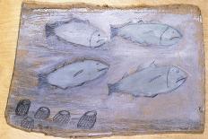 Four Fishes-Alfred Wallis-Giclee Print