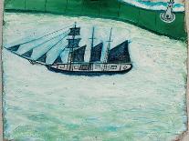 Ship and Lighthouse, c.1925-Alfred Wallis-Giclee Print