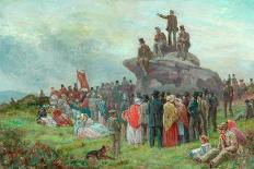 A Chartist Meeting at Basin Stones, Todmorden, 1842-Alfred Walter Bayes-Giclee Print