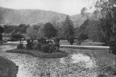 'Hakgalla Gardens from the Lotus Pond, Nuwara Eliya', c1890, (1910)-Alfred William Amandus Plate-Photographic Print