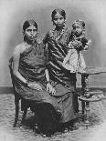 'Tamil Estate Children', c1890, (1910)-Alfred William Amandus Plate-Framed Photographic Print