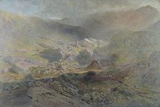 Lauterbrunnen Valley from Murren-Alfred William Hunt-Giclee Print