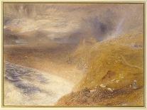 Bamburgh Castle, Northumberland, 1877 (W/C on Paper)-Alfred William Hunt-Framed Premier Image Canvas