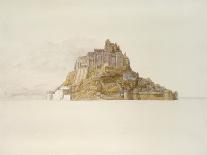 Mont St Michel from the Sands, C. 1876 (Watercolour over Graphite, on Paper)-Alfred William Hunt-Giclee Print