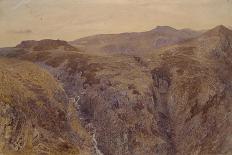A November Rainbow, Dolwyddelan Valley, November 11 1866, 1 P.M. 1866, 1866-Alfred William Hunt-Giclee Print