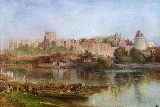 Windsor Castle, 1889-Alfred William Hunt-Framed Giclee Print