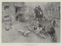 What Luck! Or, How I Killed My Bear-Alfred William Strutt-Giclee Print