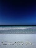 White Sand Beach at Cayo Coco Keys, Ciego De Avila, Cuba-Alfredo Maiquez-Framed Premier Image Canvas