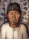 Mexican Boy-Alfredo Ramos Martinez-Framed Art Print