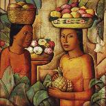 Mujeres Con Frutas-Alfredo Ramos Martinez-Art Print