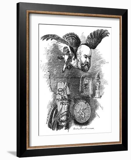 Alg Borthwick Cartoon-Linley Sambourne-Framed Art Print