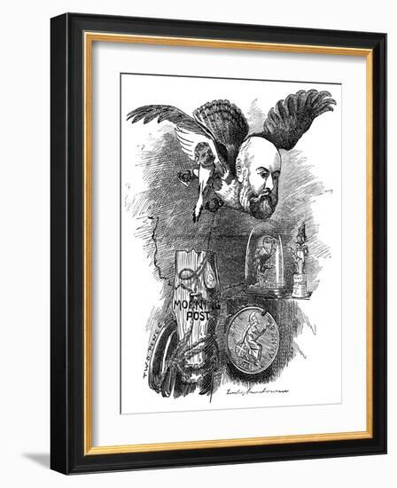 Alg Borthwick Cartoon-Linley Sambourne-Framed Art Print