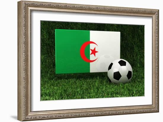 Algeria Soccer-badboo-Framed Art Print