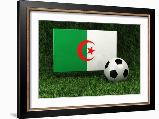 Algeria Soccer-badboo-Framed Art Print