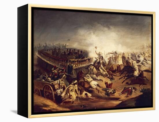 Algerian Counterattack at Constantine During Colonial Wars, November 1837-null-Framed Premier Image Canvas