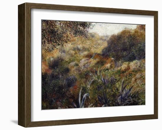 Algerian Landscape, 1881-Pierre-Auguste Renoir-Framed Giclee Print