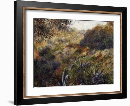 Algerian Landscape, 1881-Pierre-Auguste Renoir-Framed Giclee Print